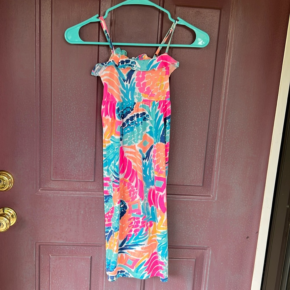 Lilly Pulitzer - Girls Maxi Dress Sz Small 4-5